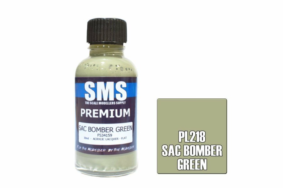 Scale Models * | Pl218 | Scale Modellers Supply Sms Premium Sac Bomber Green 30Ml