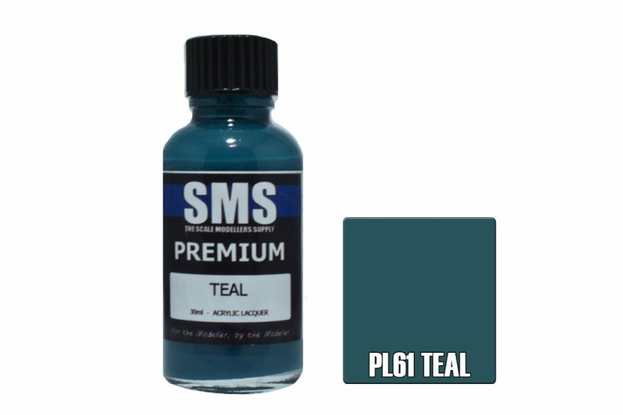 Scale Models * | Pl61 | Scale Modellers Supply Sms Premium Teal 30Ml