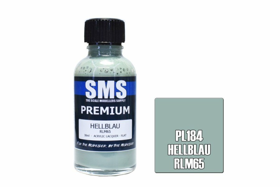 Scale Models * | Pl184 | Scale Modellers Supply Sms Premium Hellblau Rlm65 30Ml