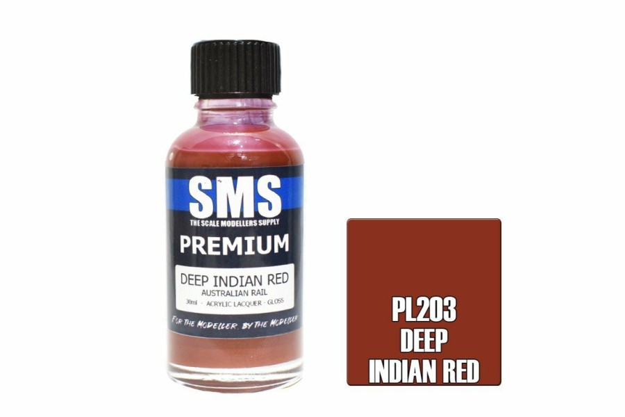 Scale Models * | Pl203 | Scale Modellers Supply Sms Premium Deep Indian Red 30Ml