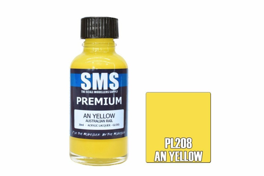 Scale Models * | Pl208 | Scale Modellers Supply Sms Premium An Yellow 30Ml