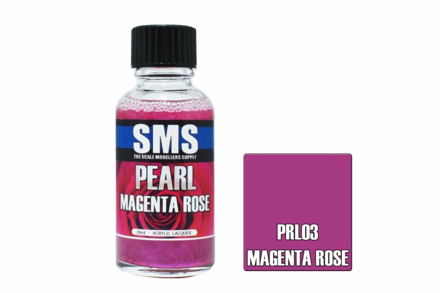 Scale Models * | Prl03 | Scale Modellers Supply Sms Pearl Magenta Rose 30Ml