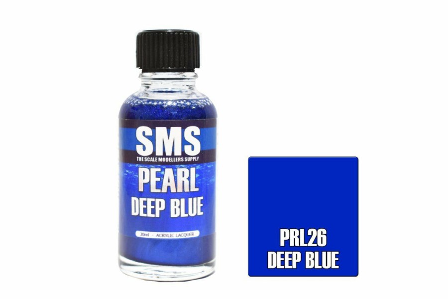 Scale Models * | Prl26 | Scale Modellers Supply Sms Pearl Deep Blue 30Ml