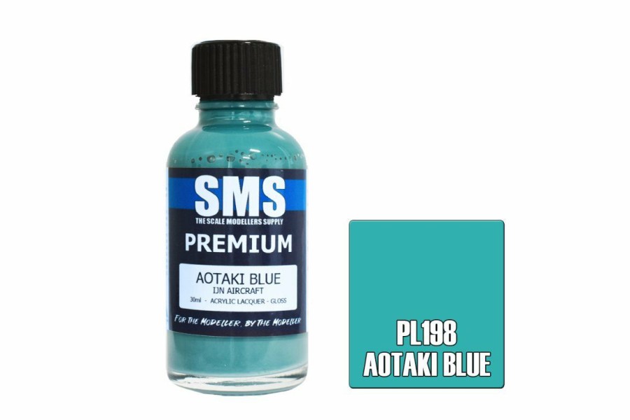 Scale Models * | Pl198 | Scale Modellers Supply Sms Premium Aotaki Blue 30Ml