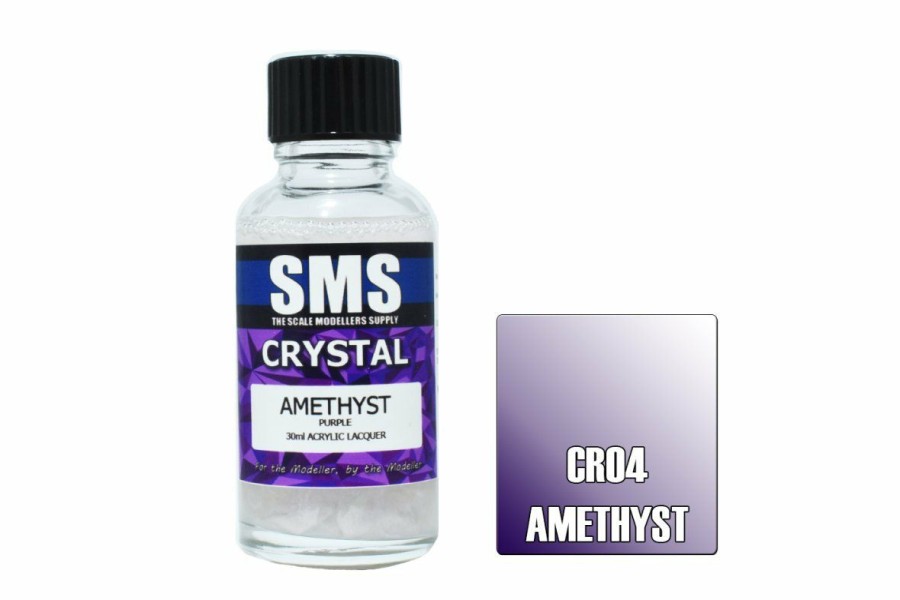 Scale Models * | Cr04 | Scale Modellers Supply Sms Crystal Amethyst