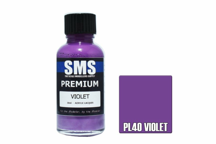 Scale Models * | Pl40 | Scale Modellers Supply Sms Premium Violet 30Ml