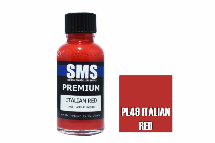 Scale Models * | Pl49 | Scale Modellers Supply Sms Premium Italian Red 30Ml