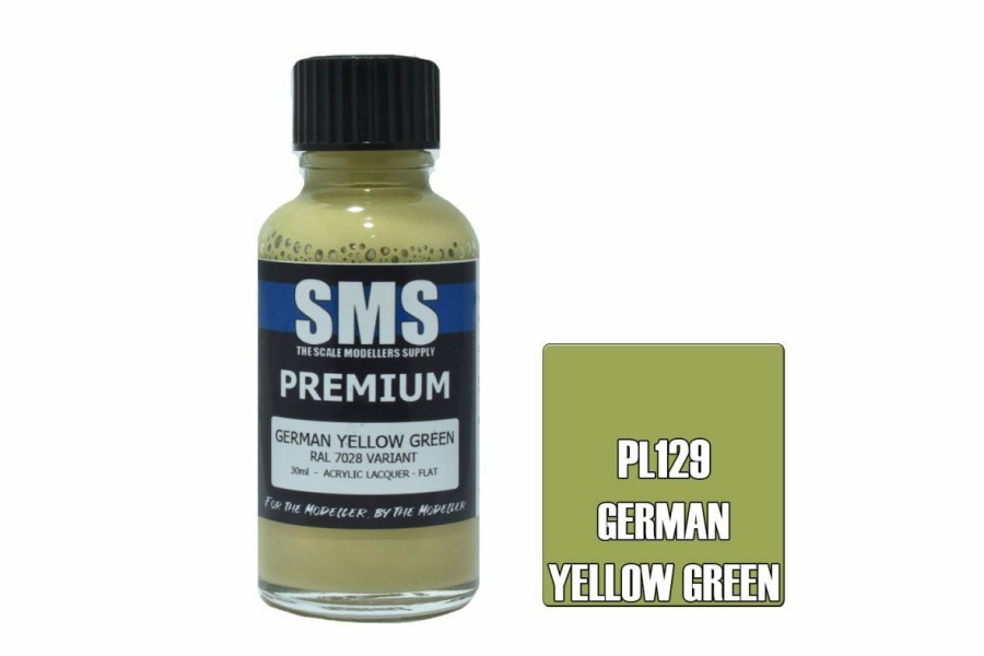 Scale Models * | Pl129 | Scale Modellers Supply Sms Premium German Yellow Green 30Ml