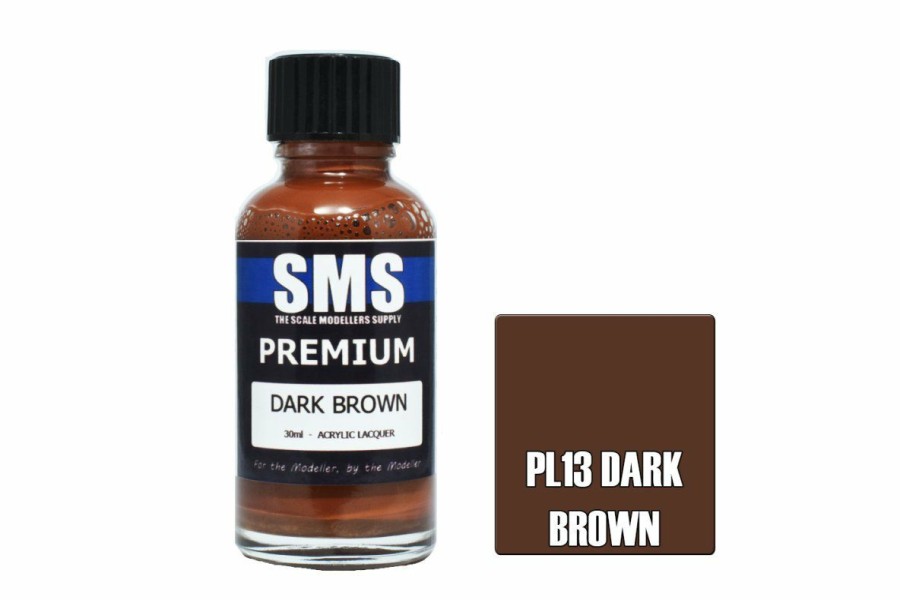 Scale Models * | Pl13 | Scale Modellers Supply Sms Premium Dark Brown 30Ml