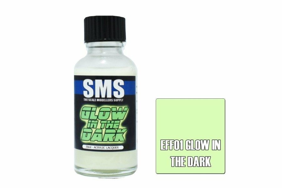 Scale Models * | Eff01 | Scale Modellers Supply Sms Glow In The Dark 30Ml