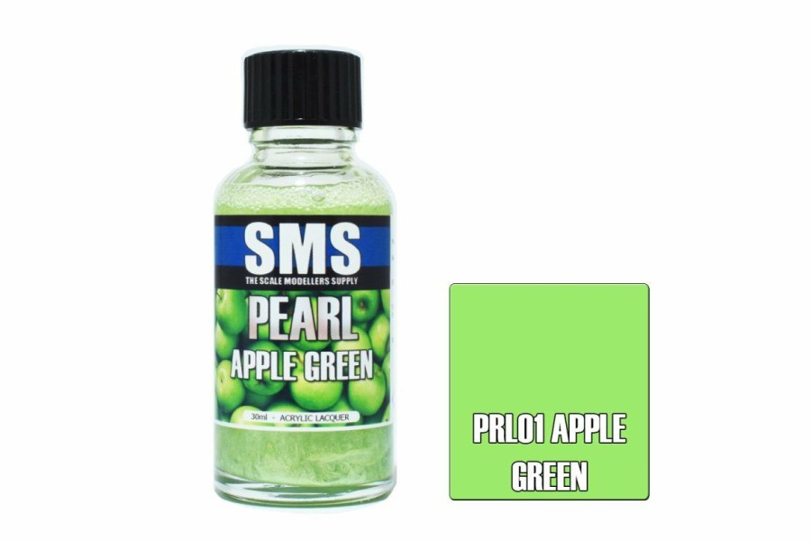 Scale Models * | Prl01 | Scale Modellers Supply Sms Pearl Apple Green 30Ml