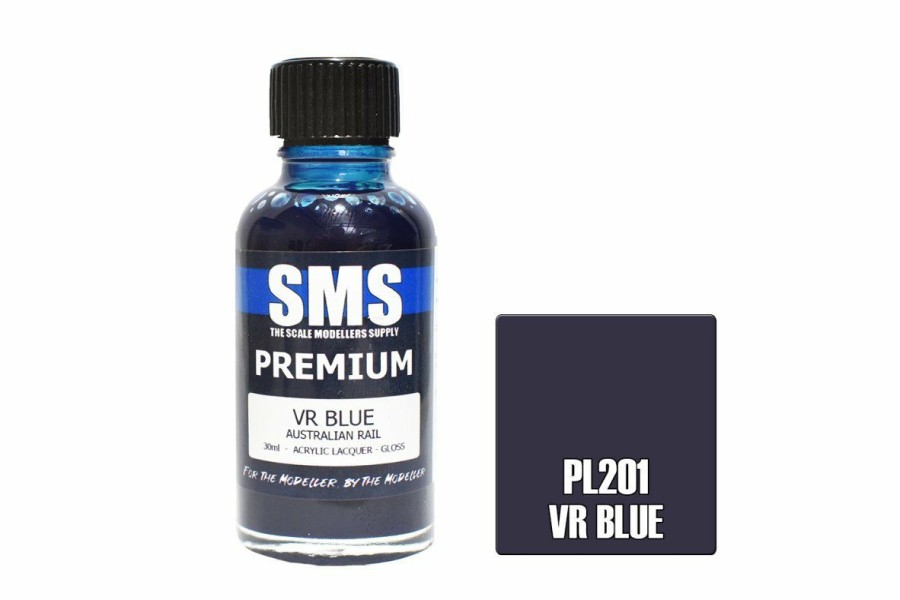 Scale Models * | Pl201 | Scale Modellers Supply Sms Premium Vr Blue 30Ml