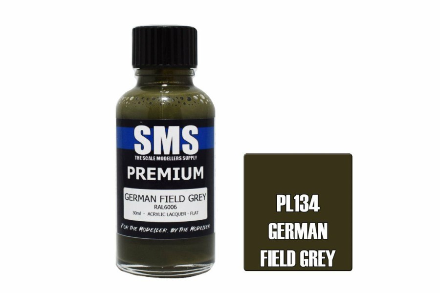 Scale Models * | Pl134 | Scale Modellers Supply Sms Premium German Field Grey 30Ml