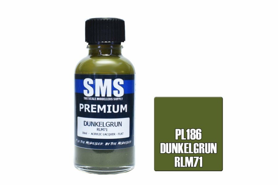 Scale Models * | Pl186 | Scale Modellers Supply Sms Premium Dunkelgrun Rlm71 30Ml