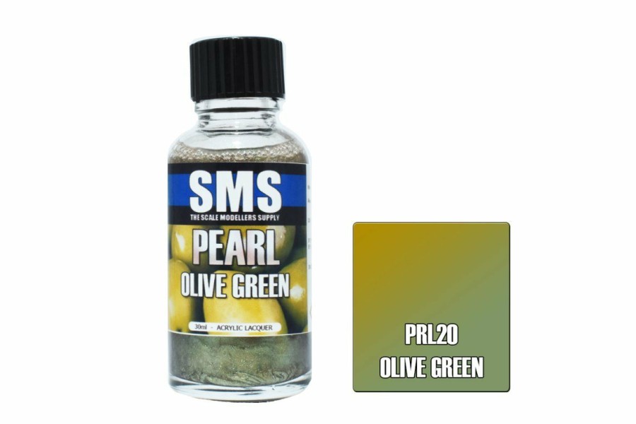 Scale Models * | Prl20 | Scale Modellers Supply Sms Pearl Olive Green 30Ml