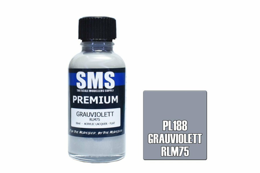 Scale Models * | Pl188 | Scale Modellers Supply Sms Premium Grauviolett Rlm75 30Ml