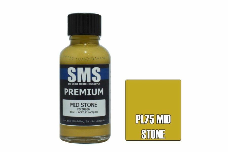 Scale Models * | Pl75 | Scale Modellers Supply Sms Premium Mid Stone 30Ml