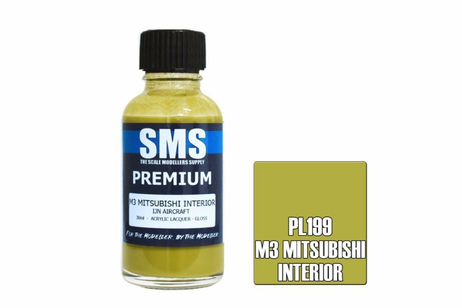 Scale Models * | Pl199 | Scale Modellers Supply Sms Premium M3 Mitsubishi Interior 30Ml