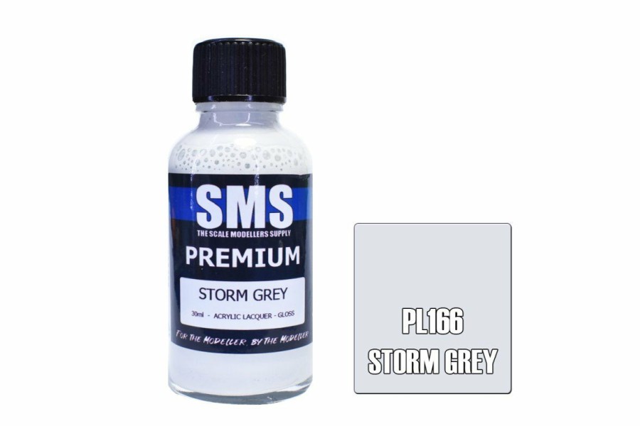 Scale Models * | Pl166 | Scale Modellers Supply Sms Premium Storm Grey 30Ml