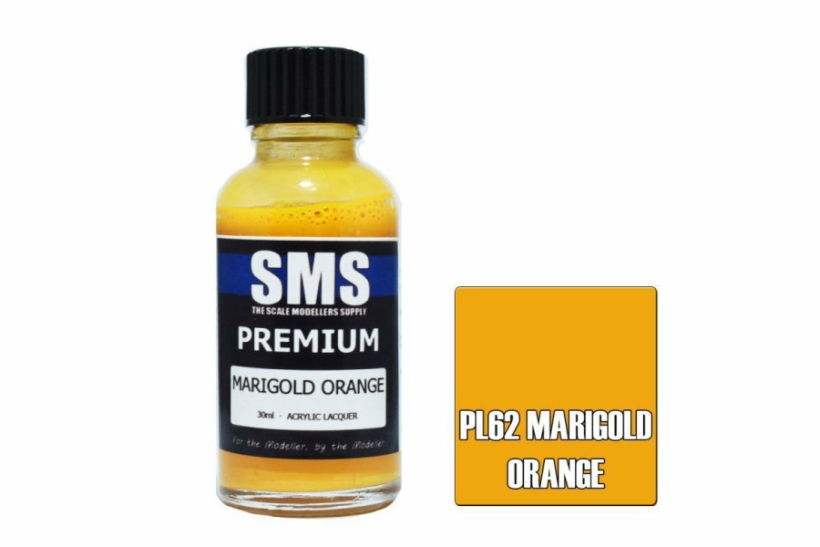 Scale Models * | Pl62 | Scale Modellers Supply Sms Premium Marigold Orange 30Ml