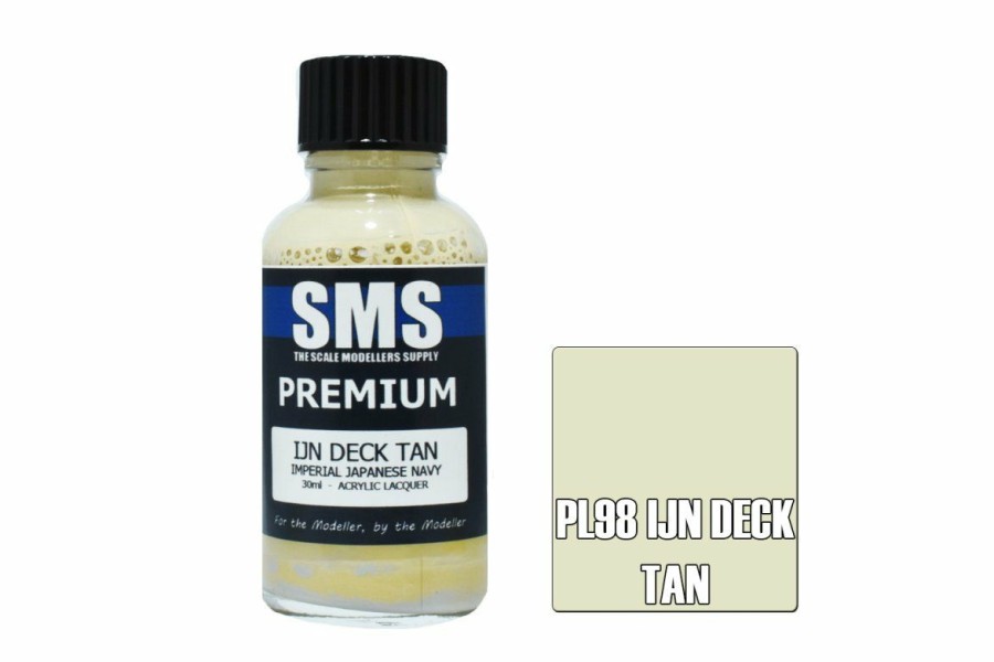 Scale Models * | Pl98 | Scale Modellers Supply Sms Premium Ijn Deck Tan 30Ml