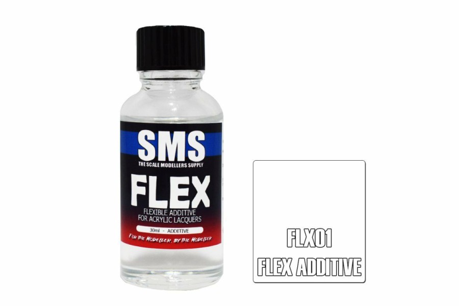 Scale Models * | Flx01 | Scale Modellers Supply Sms Flex Paint Additive 30Ml