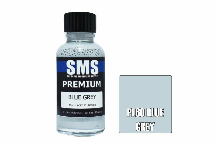 Scale Models * | Pl60 | Scale Modellers Supply Sms Premium Blue Grey 30Ml