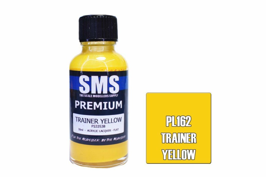 Scale Models * | Pl162 | Scale Modellers Supply Sms Premium Trainer Yellow 30Ml