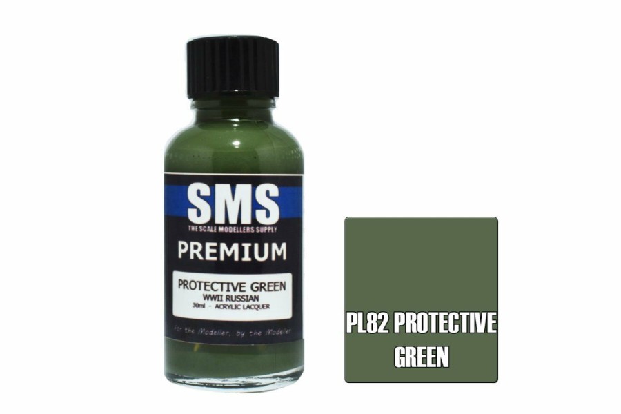 Scale Models * | Pl82 | Scale Modellers Supply Sms Premium Protective Green 30Ml