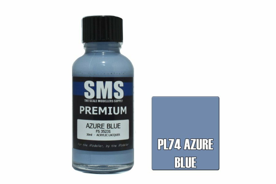 Scale Models * | Pl74 | Scale Modellers Supply Sms Premium Azure Blue 30Ml