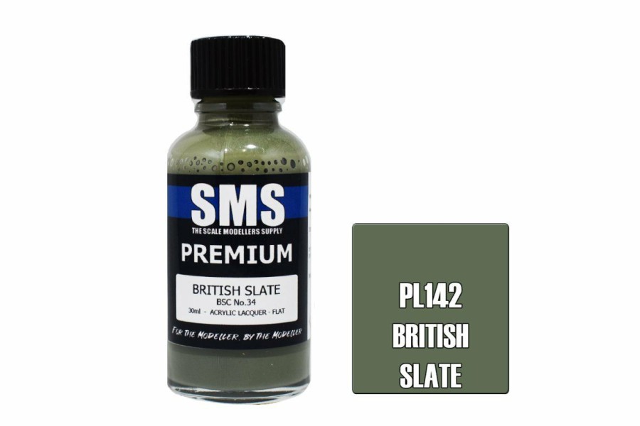 Scale Models * | Pl142 | Scale Modellers Supply Sms Premium British Slate 30Ml