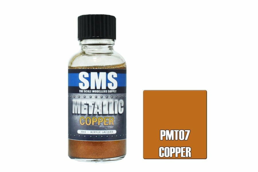 Accessories * | Pmt07 | Scale Modellers Supply Sms Metallic Copper 30Ml