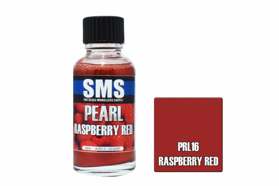 Scale Models * | Prl16 | Scale Modellers Supply Sms Pearl Raspberry Red 30Ml