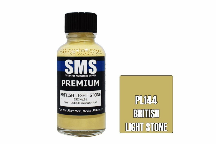 Scale Models * | Pl144 | Scale Modellers Supply Sms Premium British Light Stone 30Ml