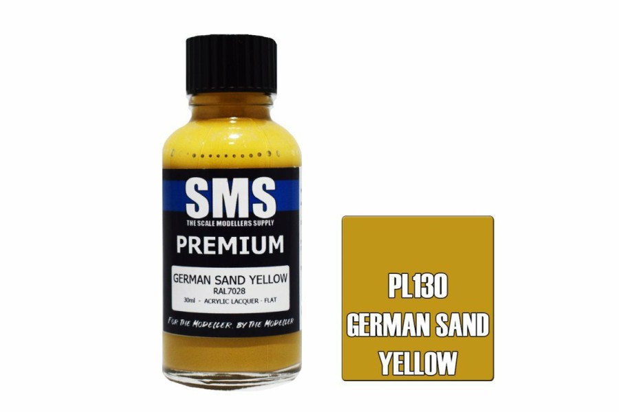 Scale Models * | Pl130 | Scale Modellers Supply Sms Premium German Sand Yellow 30Ml