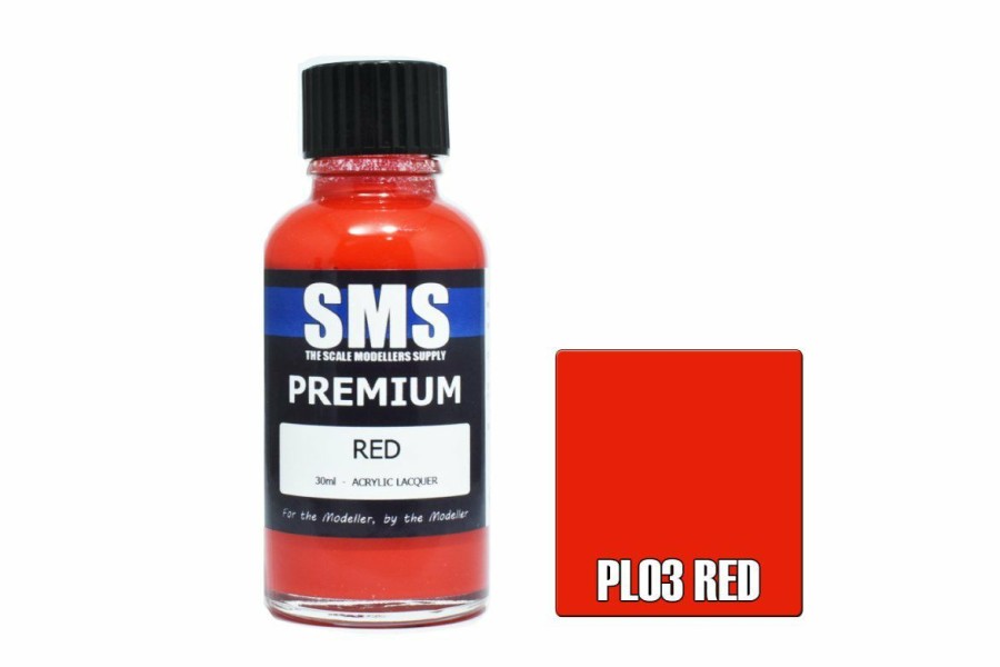 Scale Models * | Pl03 | Scale Modellers Supply Sms Premium Red 30Ml