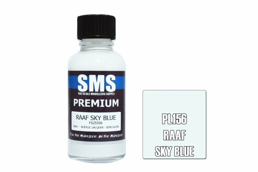 Scale Models * | Pl156 | Scale Modellers Supply Sms Premium Raaf Sky Blue 30Ml