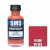 Scale Models * | Pl206 | Scale Modellers Supply Sms Premium Vr Red 30Ml