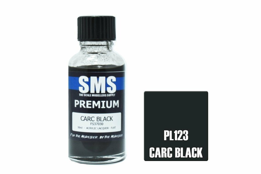 Scale Models * | Pl123 | Scale Modellers Supply Sms Premium Carc Black 30Ml