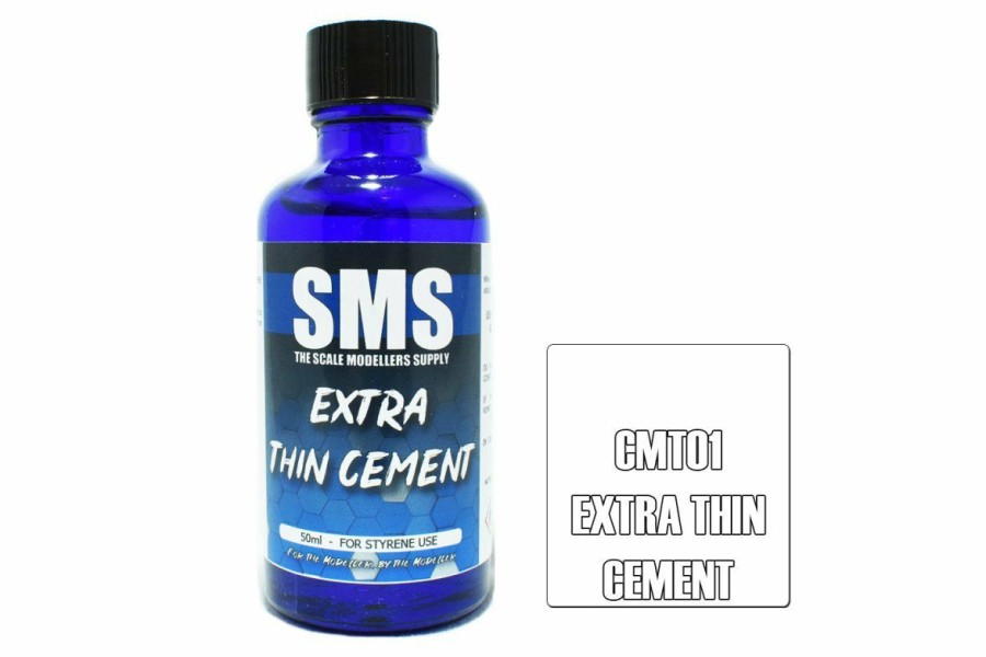 Scale Models * | Cmt01 | Scale Modellers Supply Sms Extra Thin Cement 50Ml