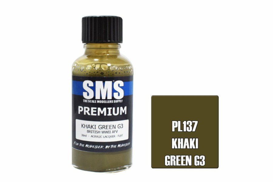 Scale Models * | Pl137 | Scale Modellers Supply Sms Premium Khaki Green G3 30Ml