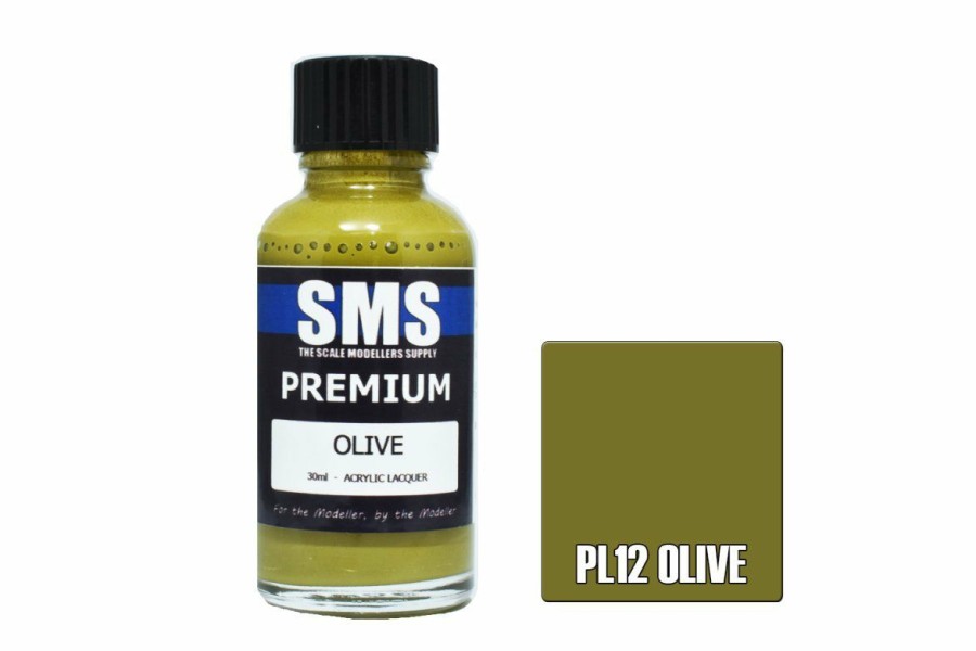 Scale Models * | Pl12 | Scale Modellers Supply Sms Premium Olive 30Ml