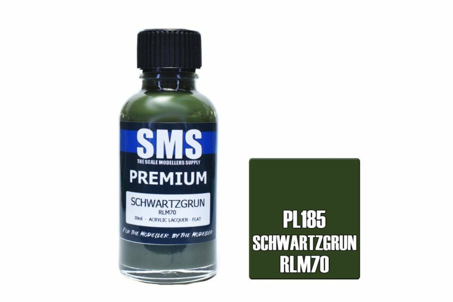 Scale Models * | Pl185 | Scale Modellers Supply Sms Premium Schwartzgrun Rlm70 30Ml