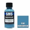 Scale Models * | Pl102 | Scale Modellers Supply Sms Premium Aggressor Blue 30Ml