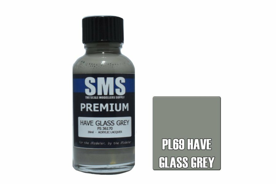 Scale Models * | Pl69 | Scale Modellers Supply Sms Premium Have Glass Grey 30Ml