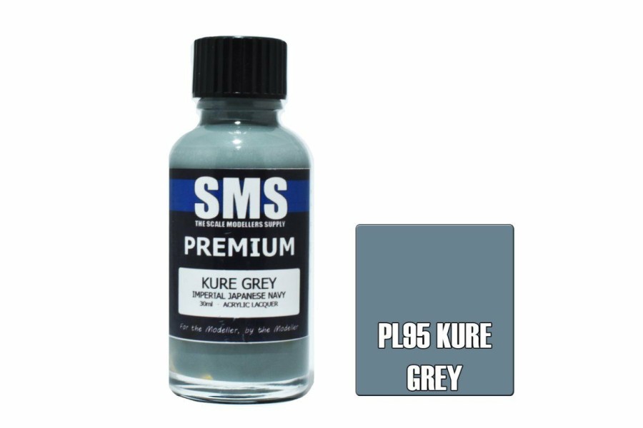 Scale Models * | Pl95 | Scale Modellers Supply Sms Premium Kure Grey (Ijn) 30Ml