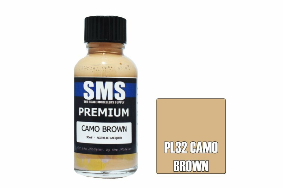 Scale Models * | Pl32 | Scale Modellers Supply Sms Premium Camo Brown 30Ml