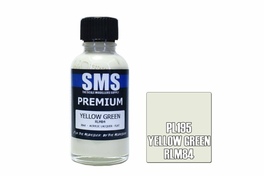 Scale Models * | Pl195 | Scale Modellers Supply Sms Premium Yellow Green Rlm84 30Ml