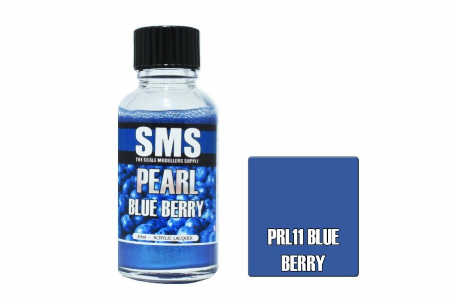 Scale Models * | Prl11 | Scale Modellers Supply Sms Pearl Blue Berry 30Ml