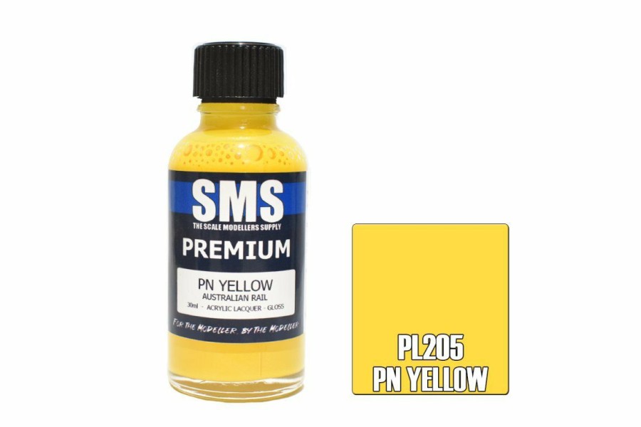 Scale Models * | Pl205 | Scale Modellers Supply Sms Premium Pn Yellow 30Ml